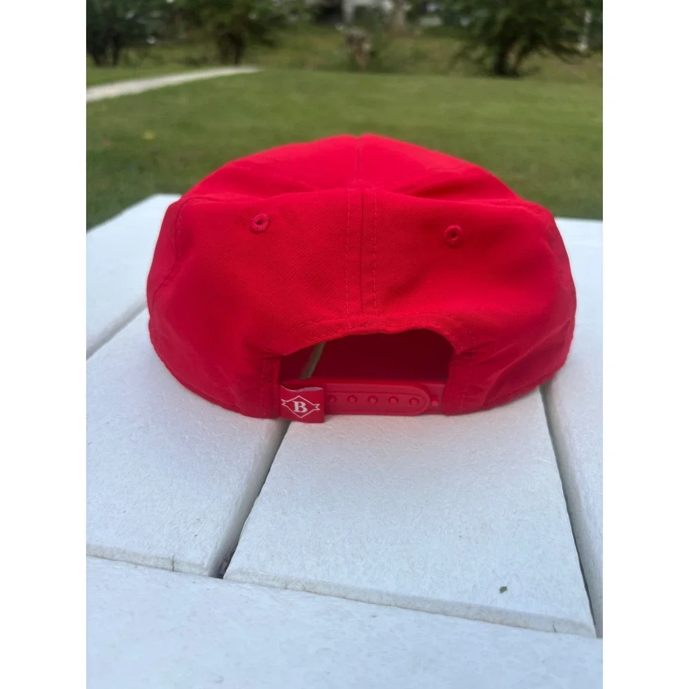 Burlebo Red Wood Duck Stamp Rope Hat Performance Snapback Cap Mens Outdoor